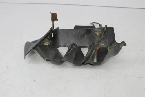 08-14 KAWASAKI KSF450 KFX450R RIGHT FOOT HEEL GUARD BRACKET (SEE DESCP)