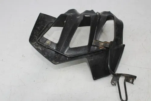 08-14 KAWASAKI KSF450 KFX450R RIGHT FOOT HEEL GUARD BRACKET (SEE DESCP)