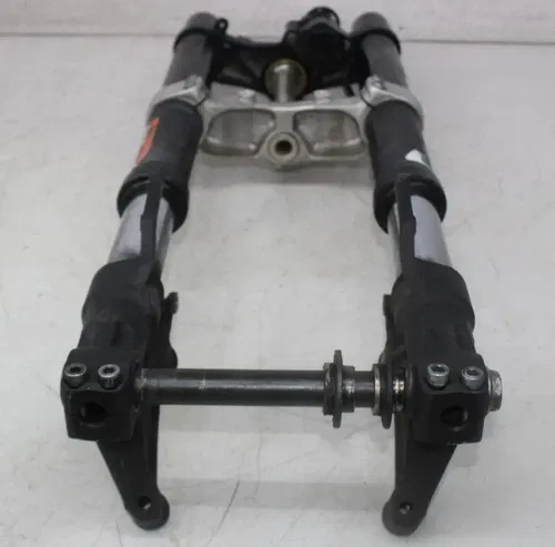 05 YAMAHA YZF R6 FRONT END FORKS TRIPLE TREE CLAMP FORK TUBES (SEE DESCP)