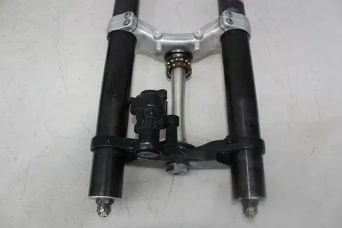 05 YAMAHA YZF R6 FRONT END FORKS TRIPLE TREE CLAMP FORK TUBES (SEE DESCP)