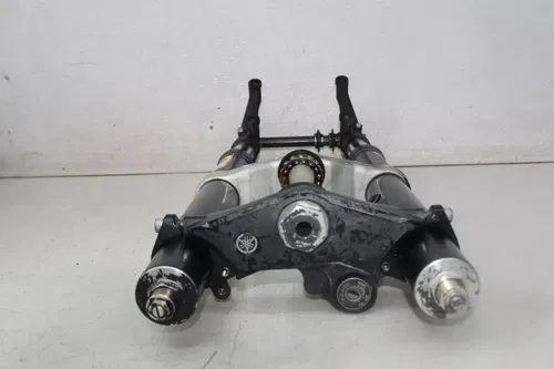 05 YAMAHA YZF R6 FRONT END FORKS TRIPLE TREE CLAMP FORK TUBES (SEE DESCP)
