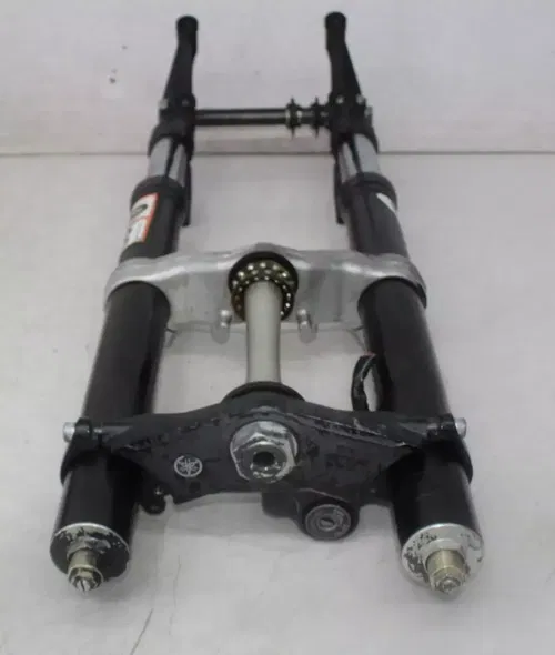 05 YAMAHA YZF R6 FRONT END FORKS TRIPLE TREE CLAMP FORK TUBES (SEE DESCP)