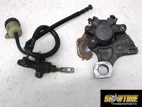 03-05 YAMAHA YZF R6 REAR BACK BRAKE CALIPER MOUNT MASTER CYLINDER RESERVOIR