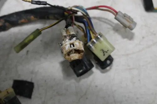 01 YAMAHA RAPTOR 660 ENGINE WIRING HARNESS RECTIFIER IGNITION KEY SWITCH OEM ECU