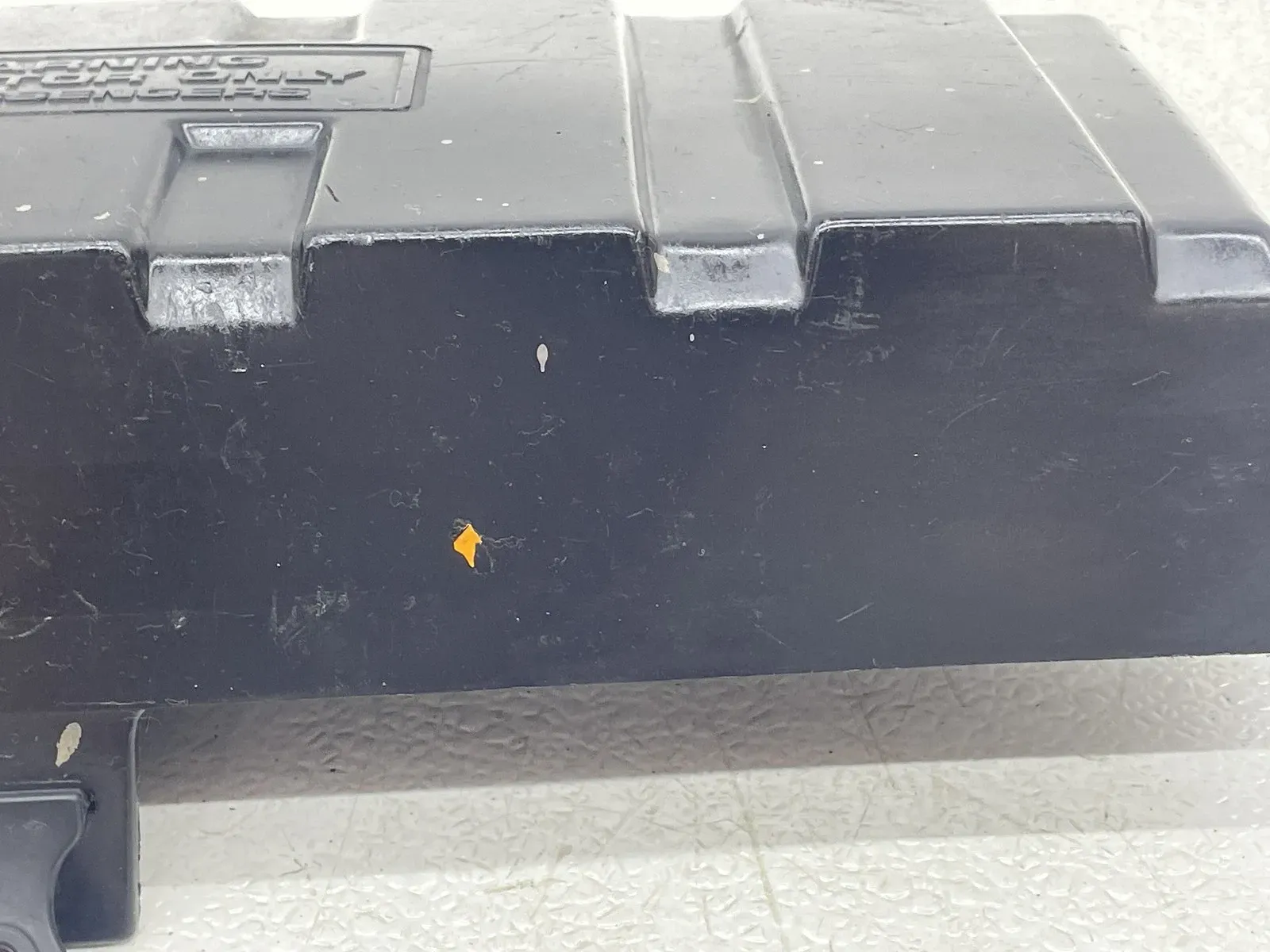 1986 HONDA FOURTRAX 350 TRX350 REAR STORAGE COMPARTMENT TOOL BOX COVER LID