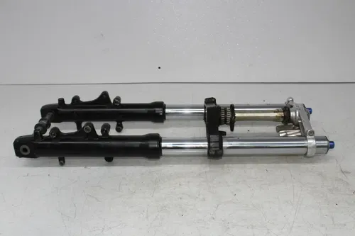 98-99 KAWASAKI NINJA ZX9R FRONT FORKS TRIPLE TREE CLAMP FORK TUBES (STRAIGHT)