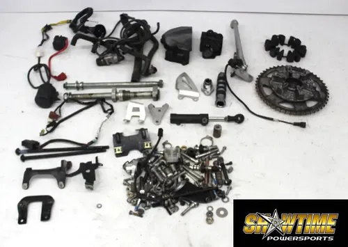 06-12 TRIUMPH DAYTONA 675 PARTS HARDWARE NUTS BOLTS SERVO AXLE KICKSTAND DAMPER