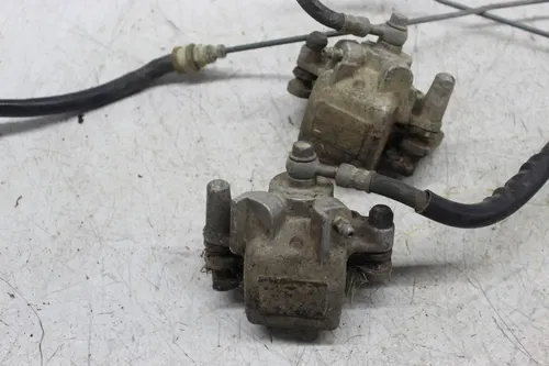 00 BOMBARDIER DS650 FRONT BRAKE MASTER CYLINDER CALIPERS PAIR SET