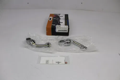 UNIVERSAL HARLEY DAVIDSON ADJUSTABLE HIGHWAY PEG MOUNTING KIT CHRM FITS 1.25"