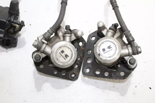 1987 KAWASAKI NINJA 1000R ZX1000A FRONT BRAKE CALIPER PAIR CALIPERS MASTER