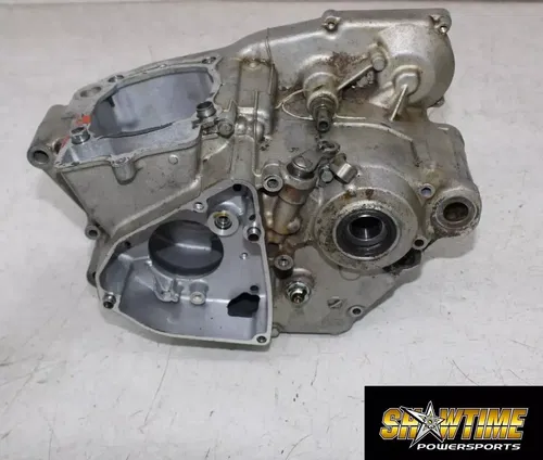 07 KAWASAKI KX250F ENGINE MOTOR CRANKCASE CRANK CASES BLOCK (SEE DESCP)