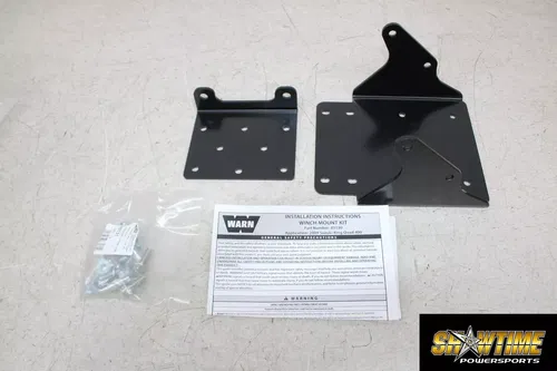 19 SUZUKI KING QUAD 400 WARN WINCH MOUNT KIT