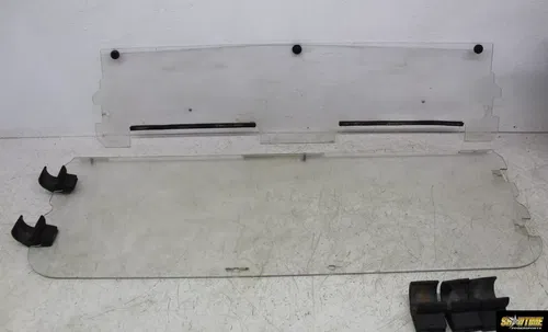 18 POLARIS RZR XP 1000 REAR BACK WINDSHIELD WINDSCREEN WIND SHIELD PAIR