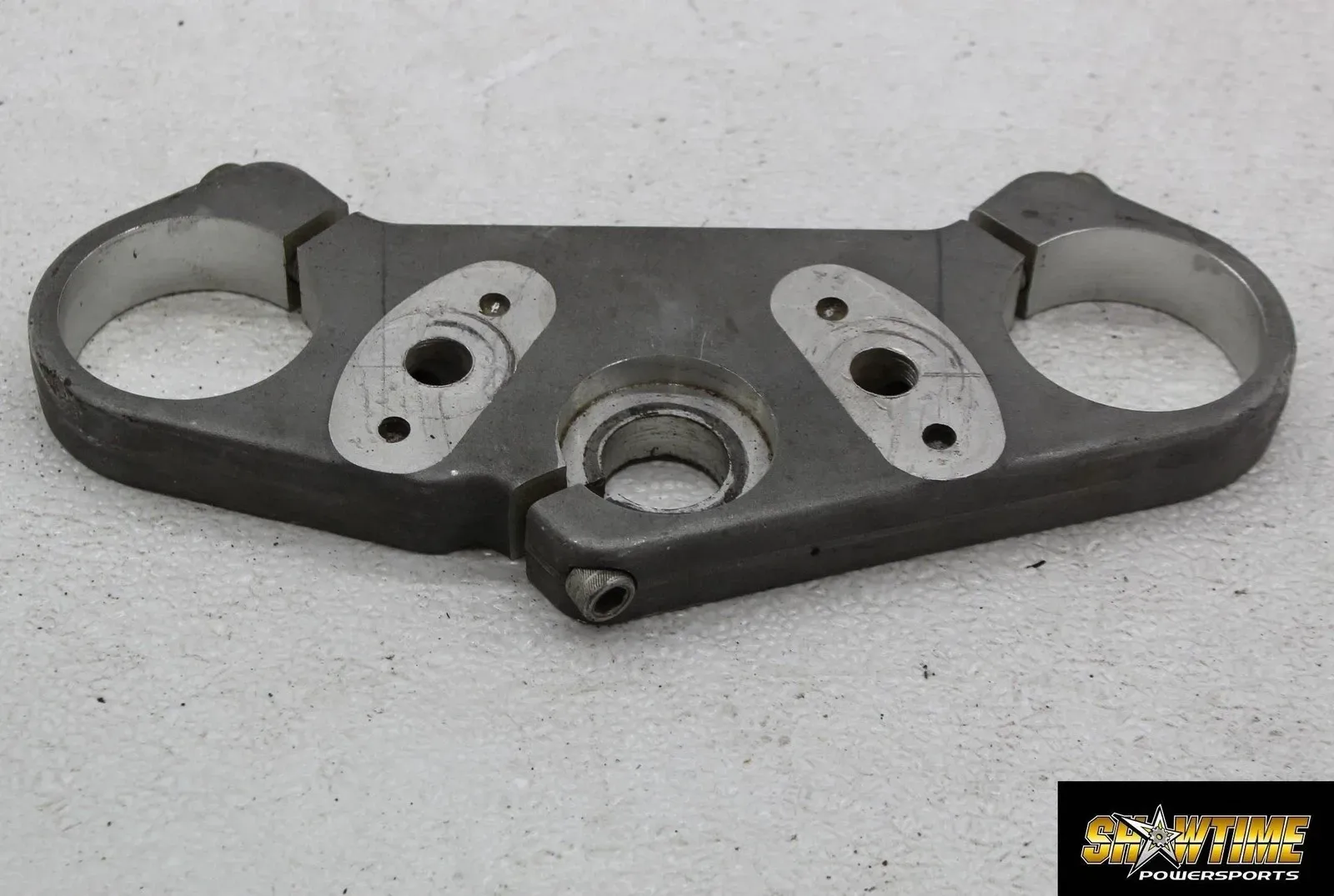 00 BUELL LIGHTNING X1 FRONT FORKS UPPER TOP TRIPLE TREE CLAMP SUSPENSION (READ)