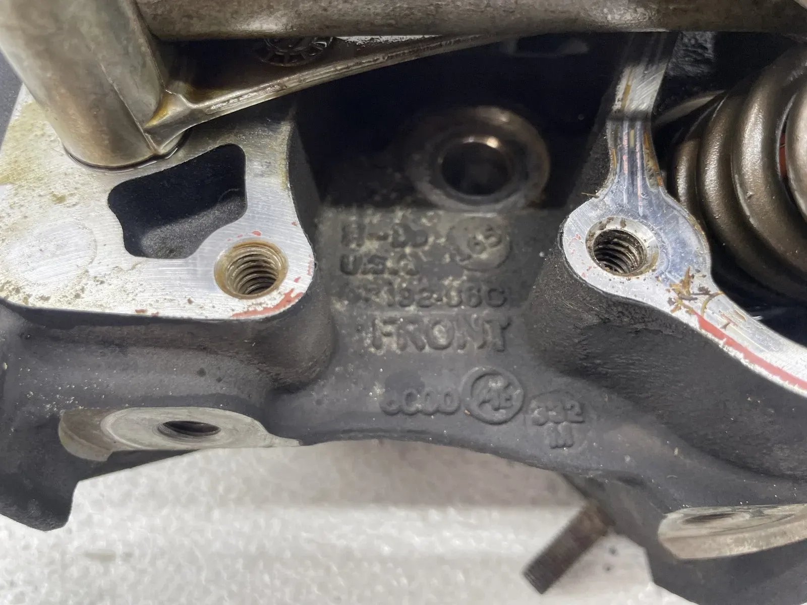 12-16 HARLEY-DAVIDSON ELECTRA GLIDE ULTRA CLASSIC ENGINE FRONT CYLINDER HEAD