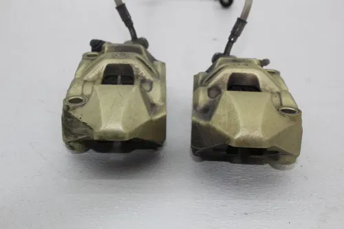 04-10 APRILIA RSV1000R BREMBO RIGHT LEFT FRONT BRAKE CALIPER SET PAIR CALIPERS