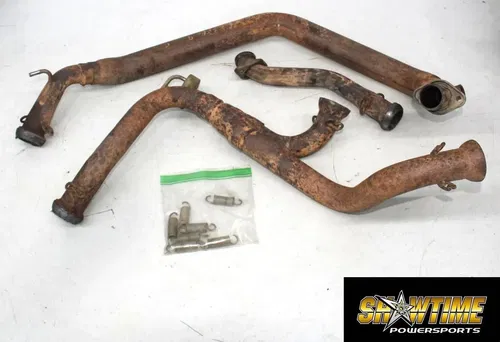 16 Can-am Commander 800r Xt Exhaust Head Header mid Pipe set assembly