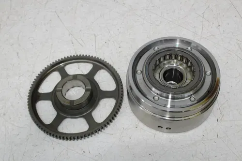 10 HONDA NT700V NT700 ENGINE STATOR MAGNETO FLYWHEEL FLY WHEEL ONE WAY GEAR