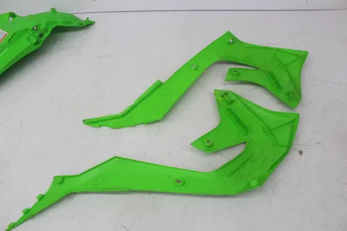 22 KAWASAKI KX250F KX250 FRONT REAR SIDE PLASTICS BODY KIT FENDERS FAIRINGS COWL