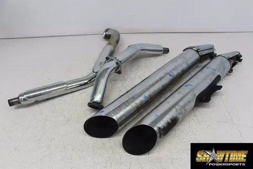 05-09 SUZUKI BOULEVARD C50 FULL EXHAUST SYSTEM HEADERS HEAD PIPE MUFFLER