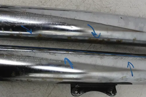 05-09 SUZUKI BOULEVARD C50 FULL EXHAUST SYSTEM HEADERS HEAD PIPE MUFFLER