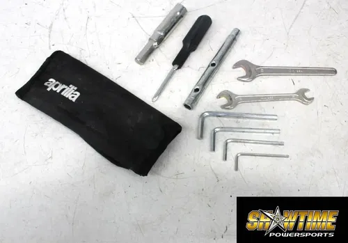 04-10 APRILIA RSV1000R STOCK TOOLS OEM TOOL BAG KIT SET