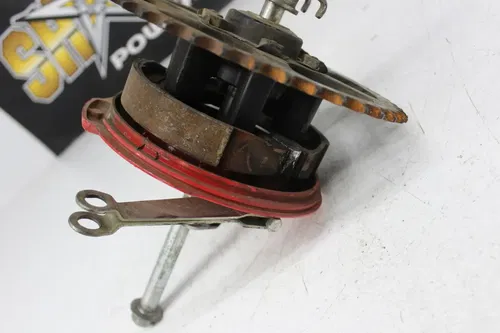 87 YAMAHA SRX250 REAR BACK SPROCKET WITH DRUM AXEL BOLT