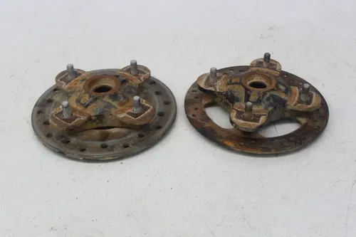 17 POLARIS RZR XP 1000 EPS REAR BACK WHEEL LEFT RIGHT HUB ROTOR SET
