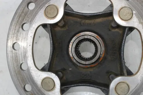 19 POLARIS RZR XP 1000 TURBO REAR BACK WHEEL LEFT HUB  ROTOR