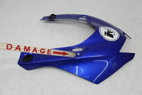 17-20 YAMAHA YZF R6 FRONT UPPER NOSE FAIRING COWL SHROUD (SEE DESCP)