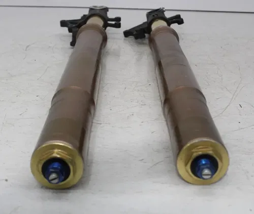 01-02 SUZUKI GSXR1000 FRONT FORKS SHOCK SUSPENSION SET PAIR (SEE DESCP)