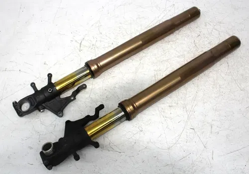 01-02 SUZUKI GSXR1000 FRONT FORKS SHOCK SUSPENSION SET PAIR (SEE DESCP)