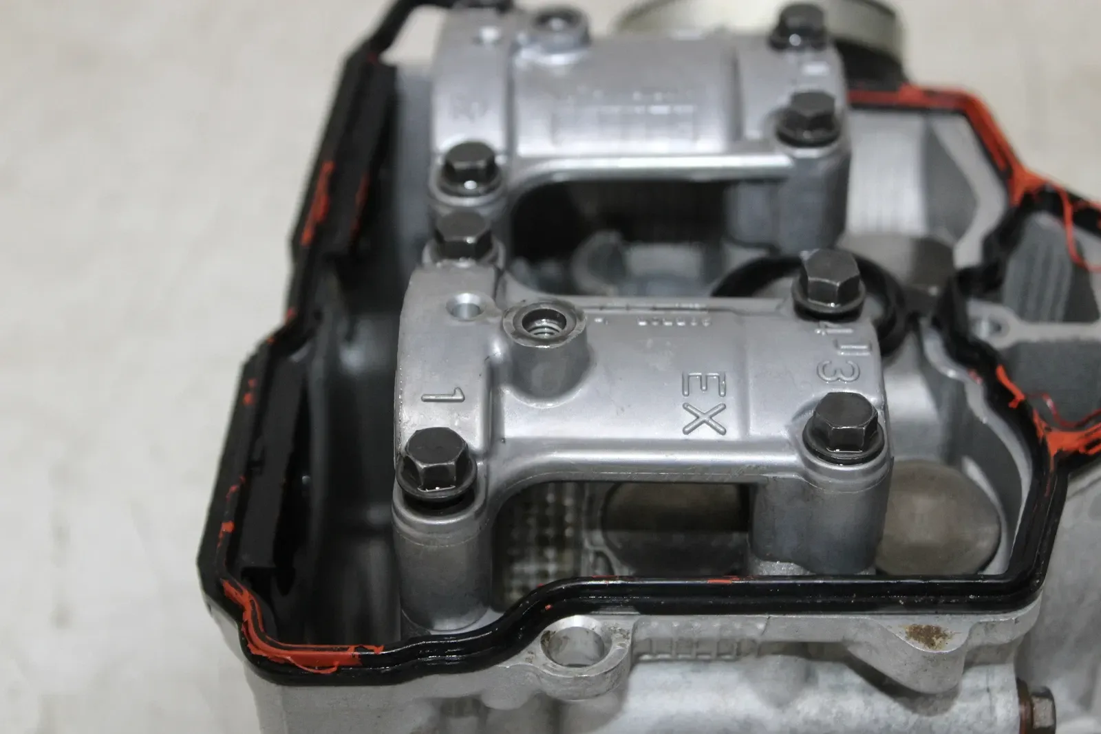 14-17 YAMAHA YZ450F ENGINE MOTOR CYLINDER HEAD VALVES COVER (SEE DESCP)