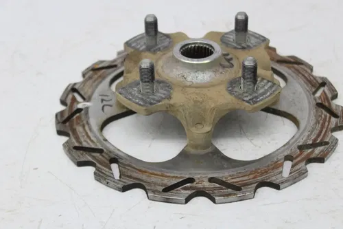 17 YAMAHA YXZ1000R SS EPS REAR BACK WHEEL LEFT HUB ROTOR