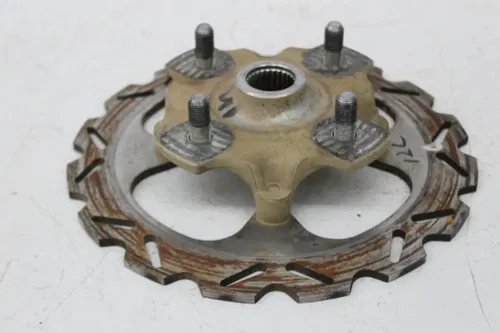 17 YAMAHA YXZ1000R SS EPS REAR BACK WHEEL LEFT HUB ROTOR
