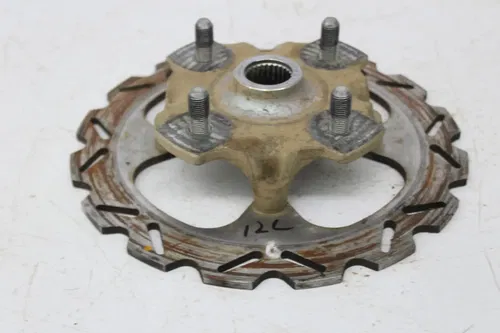 17 YAMAHA YXZ1000R SS EPS REAR BACK WHEEL LEFT HUB ROTOR