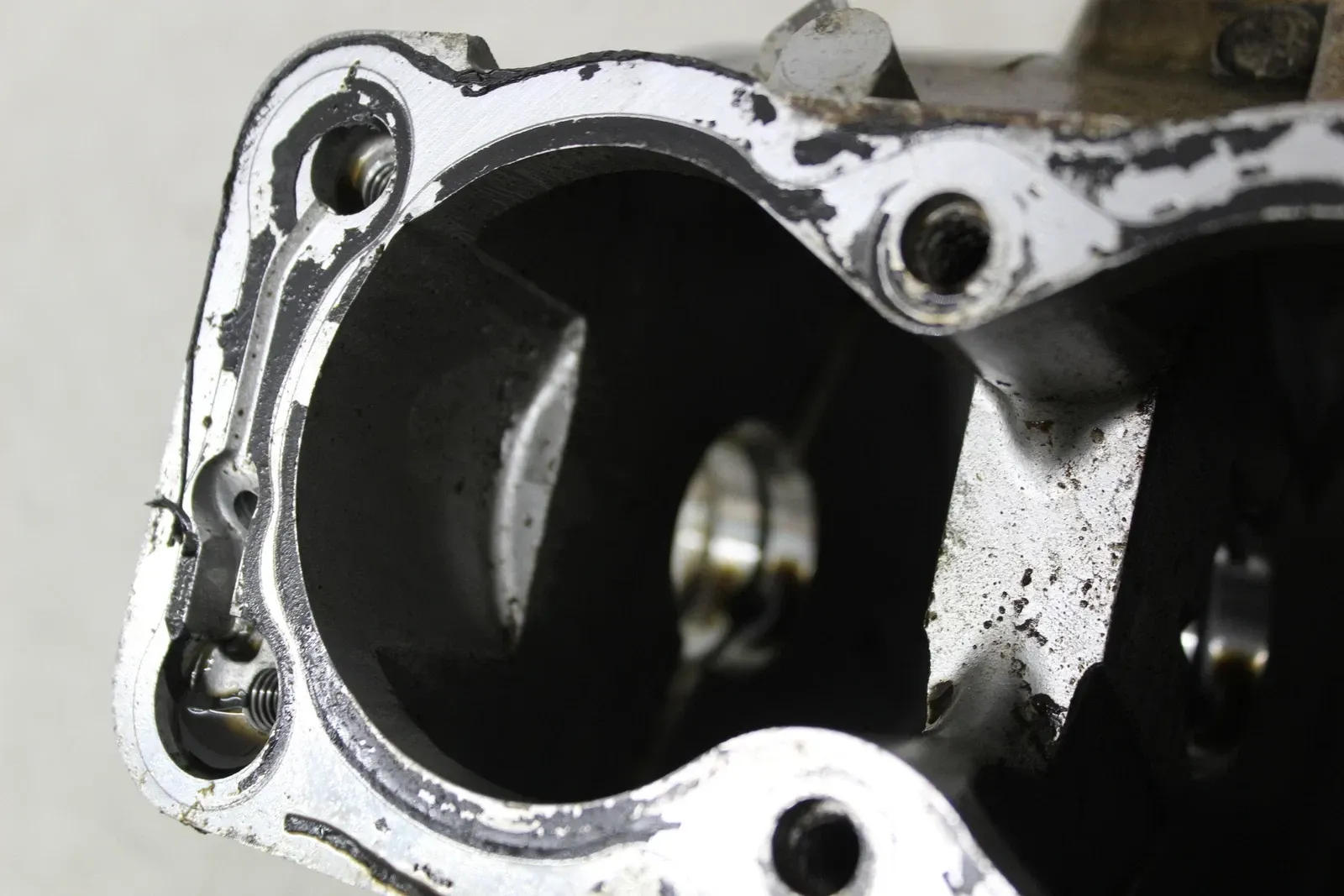 92 YAMAHA SECA II 600 XJ600 ENGINE MOTOR CRANKCASE CRANK CASES BLOCK