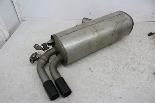 16 BMW 328XI F30 EXHAUST PIPE MUFFLER SILENCER