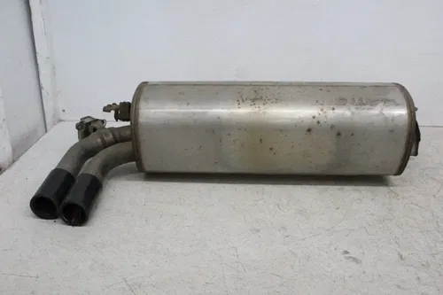 16 BMW 328XI F30 EXHAUST PIPE MUFFLER SILENCER