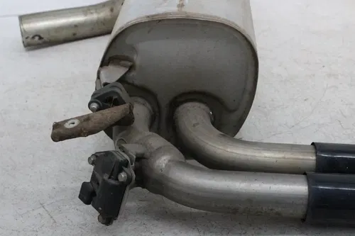 16 BMW 328XI F30 EXHAUST PIPE MUFFLER SILENCER