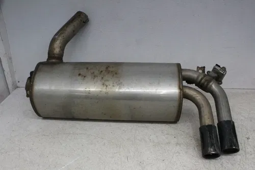 16 BMW 328XI F30 EXHAUST PIPE MUFFLER SILENCER