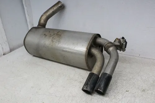 16 BMW 328XI F30 EXHAUST PIPE MUFFLER SILENCER