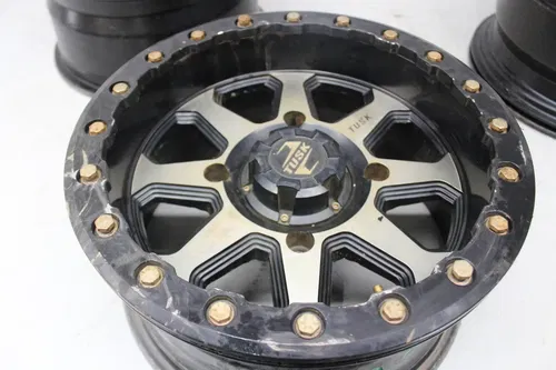 19-21 POLARIS RZR 1000 TURBO TUSK FRONT REAR WHEELS RIMS (SEE DECP)