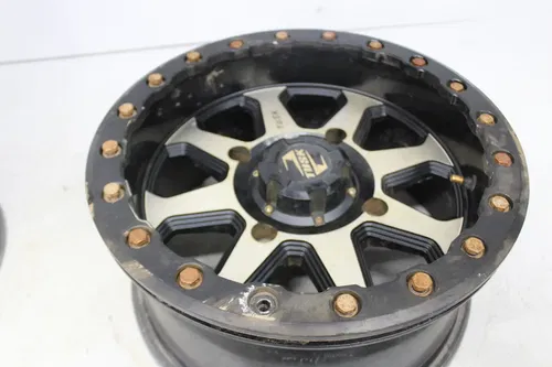 19-21 POLARIS RZR 1000 TURBO TUSK FRONT REAR WHEELS RIMS (SEE DECP)