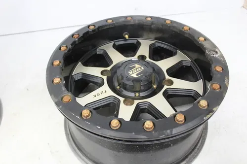19-21 POLARIS RZR 1000 TURBO TUSK FRONT REAR WHEELS RIMS (SEE DECP)