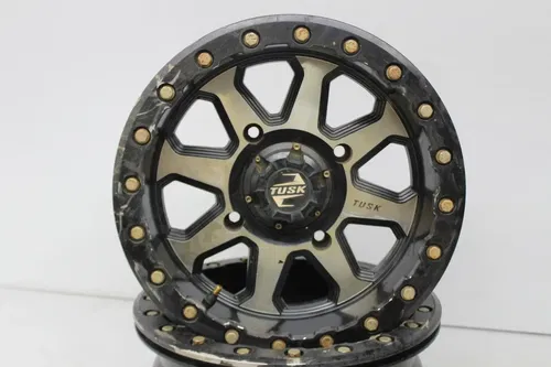 19-21 POLARIS RZR 1000 TURBO TUSK FRONT REAR WHEELS RIMS (SEE DECP)