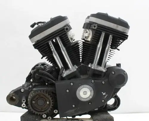 07-12 HARLEY-DAVIDSON SPORTSTER 883 ENGINE MOTOR CYLINDER HEAD CASES CRANK