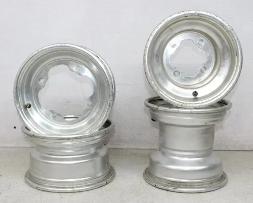 01-05 YAMAHA RAPTOR 660 FRONT RIGHT WHEEL WHEELS RIMS SET