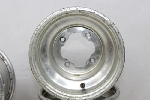 01-05 YAMAHA RAPTOR 660 FRONT RIGHT WHEEL WHEELS RIMS SET