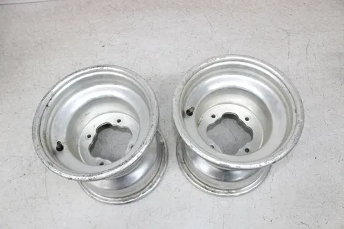 01-05 YAMAHA RAPTOR 660 FRONT RIGHT WHEEL WHEELS RIMS SET
